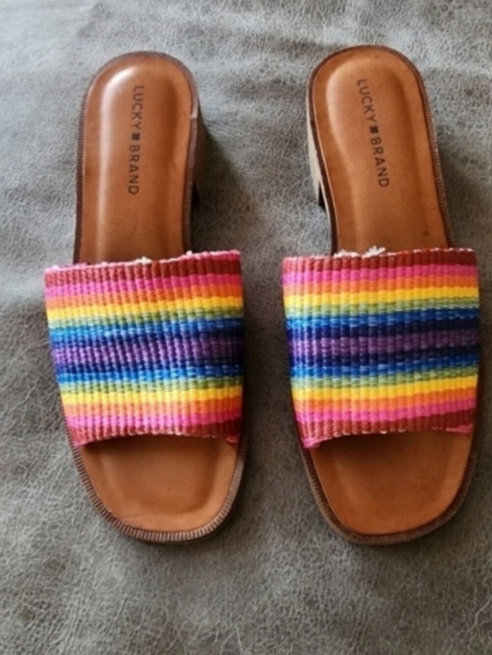 Lucky Brand Frijana Sandal Heel - Picture 3 of 7
